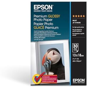 Epson Premium Glossy Photo Paper (130 x 180 mm), 255 g/m2, 30 Blatt Epson Premium Glossy Photo Paper (130 x 180 mm), 255 g/m2, 30 Blatt