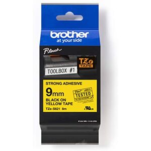 Brother TZES621 Thermodirektdrucktechnologie Schwarz/Gelb Brother TZES621 Thermodirektdrucktechnologie Schwarz/Gelb