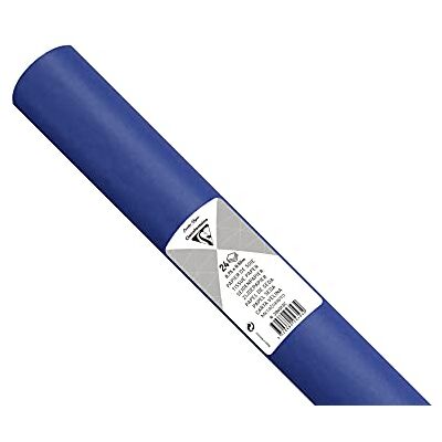 Clairefontaine 394013C Seidenpapier (Packung mit 24 Bögen, 50 x 75cm, 18 g/qm, ideal für Deko und Bastelprojekte) 1 Pack, dunkelblau Clairefontaine 394013C Seidenpapier (Packung mit 24 Bögen, 50 x 75cm, 18 g/qm, ideal für Deko und Bastelprojekte) 1 Pack, dunkelblau