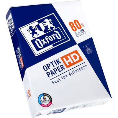Oxford Kopier-/Druckerpapier, Premium, 500 Blatt, DIN A4 Papier, 1 Pack Oxford Kopier-/Druckerpapier, Premium, 500 Blatt, DIN A4 Papier, 1 Pack