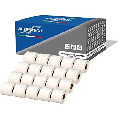 AFTERTECH 20 x 99014, 54 x 101 mm, kompatible Klebeetiketten (220 Etiketten/Rolle = 4400 insgesamt) für Dymo LabelWriter Seiko SLP Etikettiermaschinen S0722435 20x99014 AFTERTECH 20 x 99014, 54 x 101 mm, kompatible Klebeetiketten (220 Etiketten/Rolle = 4400 insgesamt) für Dymo LabelWriter Seiko SLP Etikettiermaschinen S0722435 20x99014