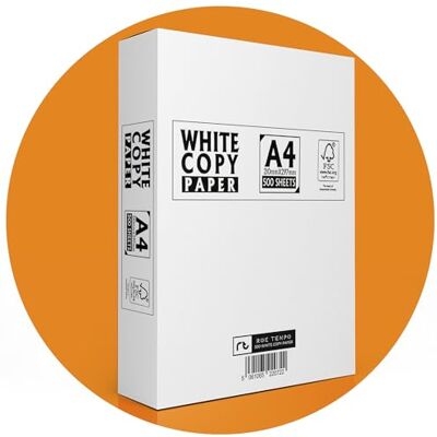 Roe Tenpo druckerpapier a4, weiß, 80 g/m², 500 Stück Kopierpapier Premium für Tintenstrahl, Laserdrucker und Kopierer, perfekt hochweiß, den Heim- und Bürogebrauch Roe Tenpo druckerpapier a4, weiß, 80 g/m², 500 Stück Kopierpapier Premium für Tintenstrahl, Laserdrucker und Kopierer, perfekt hochweiß, den Heim- und Bürogebrauch