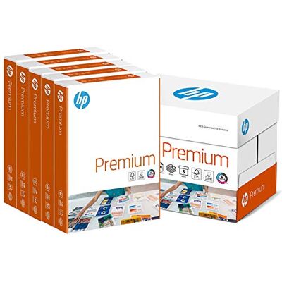 HP Premium Druckerpapier C 852-90 g, DIN-A4, 2.500 Blatt (5x500), weiß, Extraglatt HP Premium Druckerpapier C 852-90 g, DIN-A4, 2.500 Blatt (5x500), weiß, Extraglatt