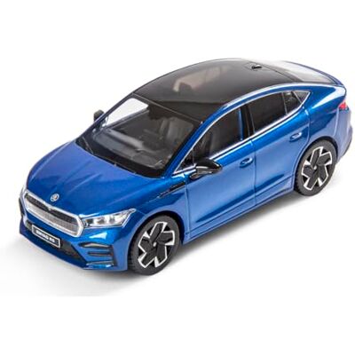 Skoda 5LE099300F5W Modellauto Enyaq Coupé RS Miniatur, Maßstab 1:43, blau Skoda 5LE099300F5W Modellauto Enyaq Coupé RS Miniatur, Maßstab 1:43, blau