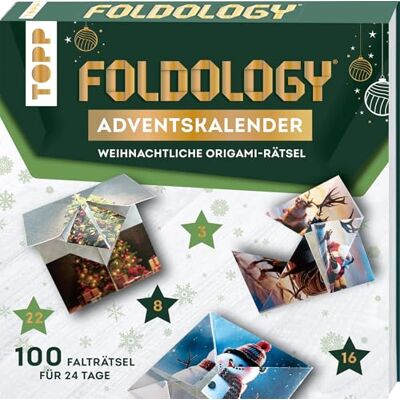 TOPP Foldology – Der Origami-Rätsel-Adventskalender. Mehrere einzigartige Falträtsel für jeden Tag im Advent. Der Adventskalender für helle Köpfe und geschickte Hände. Ideal für Jung und Alt TOPP Foldology – Der Origami-Rätsel-Adventskalender. Mehrere einzigartige Falträtsel für jeden Tag im Advent. Der Adventskalender für helle Köpfe und geschickte Hände. Ideal für Jung und Alt