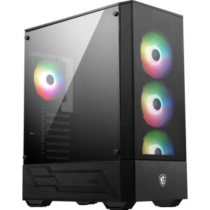 MSI MAG Forge 112R Mid-Tower PC-Gehäuse gehärtetes Glas, unterstützt ATX, Micro-ATX & Mini-ITX, Mesh-Front, 4X 120mm ARGB Lüfter mit Hub Controller, Magnetischer Staubfilter, USB 3.2 Gen 1 Typ-A MSI MAG Forge 112R Mid-Tower PC-Gehäuse gehärtetes Glas, unterstützt ATX, Micro-ATX & Mini-ITX, Mesh-Front, 4X 120mm ARGB Lüfter mit Hub Controller, Magnetischer Staubfilter, USB 3.2 Gen 1 Typ-A