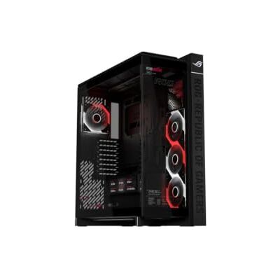 Asus ROG Cronox ARGB EATX Full-Tower-Gehäuse Panorama-Design, 4 ARGB-Lüfter, 9,2-Zoll-LCD-Displaymodul, Grafikkarten-Unterstützung bis 400mm, 2x360mm Kühlkörper Asus ROG Cronox ARGB EATX Full-Tower-Gehäuse Panorama-Design, 4 ARGB-Lüfter, 9,2-Zoll-LCD-Displaymodul, Grafikkarten-Unterstützung bis 400mm, 2x360mm Kühlkörper