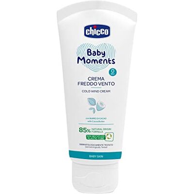 Artsana Chicco Baby Moments Kalt-Windcreme mit Kakaobutter und Vitamin E, mit natürlicher Formel, 0+ Monate, 50 ml Artsana Chicco Baby Moments Kalt-Windcreme mit Kakaobutter und Vitamin E, mit natürlicher Formel, 0+ Monate, 50 ml