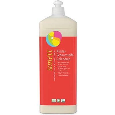 Sonett Kinder-Schaumseife Calendula, 1 Liter Sonett Kinder-Schaumseife Calendula, 1 Liter