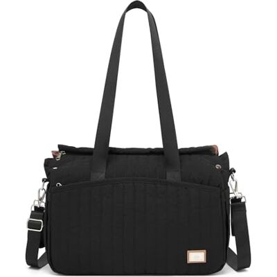 Miss Lulu Wickeltasche für Kinderwagen Wasserdichte Multifunktionale Babytasche mit Kinderwagenhaken Diaper Bag für Mütter Ideal für Schwangerschaf/Krankenhaus/Reisen/Babypflege, Große Kapazität Miss Lulu Wickeltasche für Kinderwagen Wasserdichte Multifunktionale Babytasche mit Kinderwagenhaken Diaper Bag für Mütter Ideal für Schwangerschaf/Krankenhaus/Reisen/Babypflege, Große Kapazität