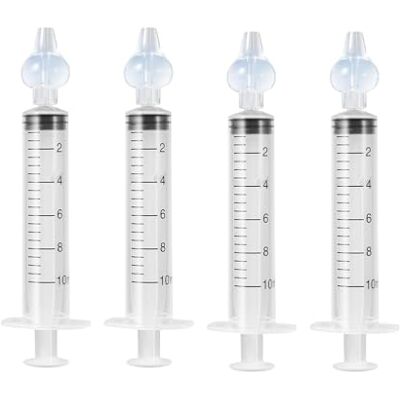 Blendura 4X nasensauger Babyspritze Neti Rinser, Tragbarer Wiederverwendbarer nasendusche nasenspülung Baby, weiß, 10ml Blendura 4X nasensauger Babyspritze Neti Rinser, Tragbarer Wiederverwendbarer nasendusche nasenspülung Baby, weiß, 10ml