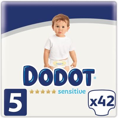 DODOT Sensitive T5 Pañales 11-16 Kg 42 Uds DODOT Sensitive T5 Pañales 11-16 Kg 42 Uds