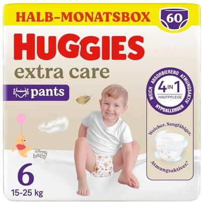 HUGGIES Extra Care Pants Disney-Design Größe 6, 60 Windeln (2x30) HUGGIES Extra Care Pants Disney-Design Größe 6, 60 Windeln (2x30)
