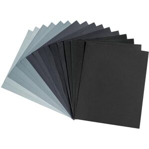 Carehabi Schleifpapier Set, Schmirgelpapier Fein 5000 3000 2500 2000 1500 1200 1000 800 Nass und Trocken Sandpaper für Auto, Holzmöbel, Metall, Stein, Lack, Glas, 23 x 28 cm (16 Stück) Carehabi Schleifpapier Set, Schmirgelpapier Fein 5000 3000 2500 2000 1500 1200 1000 800 Nass und Trocken Sandpaper für Auto, Holzmöbel, Metall, Stein, Lack, Glas, 23 x 28 cm (16 Stück)