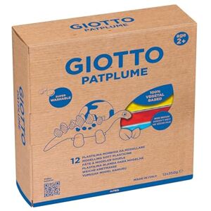 GIOTTO Patplume, Gemüseknete, 12 x 350 g, 12 Farben GIOTTO Patplume, Gemüseknete, 12 x 350 g, 12 Farben