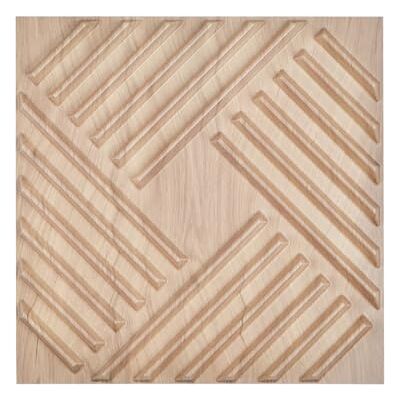 VEVOR 3D-Wandpaneele, 12er-Set, 150x50cm PVC-Wandverkleidung im modernen minimalistischen Stil, 2,97m² Deckkraft, Inneneinrichtung für Schlafzimmer, Wohn- & Spielzimmer, helle Holzfarbe VEVOR 3D-Wandpaneele, 12er-Set, 150x50cm PVC-Wandverkleidung im modernen minimalistischen Stil, 2,97m² Deckkraft, Inneneinrichtung für Schlafzimmer, Wohn- & Spielzimmer, helle Holzfarbe