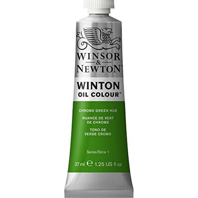 Winsor & Newton 1414145 Winton, feine hochwertige Ölfarbe 37ml Tube mit gleichmäßiger Konsistenz, Lichtbeständig, hohe Deckkraft, Reich an Farbpigmenten Chrom Grün Farbton Winsor & Newton 1414145 Winton, feine hochwertige Ölfarbe 37ml Tube mit gleichmäßiger Konsistenz, Lichtbeständig, hohe Deckkraft, Reich an Farbpigmenten Chrom Grün Farbton