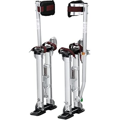 VEVOR Arbeitsstelzen Trockenbau 45,7-76,2cm Höhenverstellbar Aluminiumstelzen Deckenbau 103kg Tragfähigkeit Malerstelzen 27-29cm Fußgröße Für Malerarbeiten Heimdekoration Baumschnitt Elektroarbeiten VEVOR Arbeitsstelzen Trockenbau 45,7-76,2cm Höhenverstellbar Aluminiumstelzen Deckenbau 103kg Tragfähigkeit Malerstelzen 27-29cm Fußgröße Für Malerarbeiten Heimdekoration Baumschnitt Elektroarbeiten