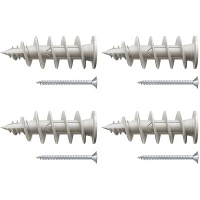 fischer FID II 50 mm, 4 x Manteldübel mit Schraube, Isolierung, zur Befestigung von leichten Lasten, 573823 fischer FID II 50 mm, 4 x Manteldübel mit Schraube, Isolierung, zur Befestigung von leichten Lasten, 573823