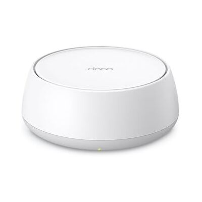 TP-Link Deco BE3600 Wi-Fi 7 Mesh-WLAN (1er Pack), 3,6 Gbit/s WLAN Dual-Band Router und Repeater, 2 × Gigabit-Port, MLO, WPA3, 160-MHz-Kanäle, VPN, HomeShield, Kindersicherung TP-Link Deco BE3600 Wi-Fi 7 Mesh-WLAN (1er Pack), 3,6 Gbit/s WLAN Dual-Band Router und Repeater, 2 × Gigabit-Port, MLO, WPA3, 160-MHz-Kanäle, VPN, HomeShield, Kindersicherung