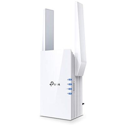 TP-Link RE605X Dualband Gigabit WLAN Repeater (1200Mbit s auf 5Ghz und 574Mbit s auf 2.4GHz, OneMesh, Intelligente Signalanzeige, AP Modus,Tether App) weiß WiFi 6 AX1800 Mesh TP-Link RE605X Dualband Gigabit WLAN Repeater (1200Mbit s auf 5Ghz und 574Mbit s auf 2.4GHz, OneMesh, Intelligente Signalanzeige, AP Modus,Tether App) weiß WiFi 6 AX1800 Mesh