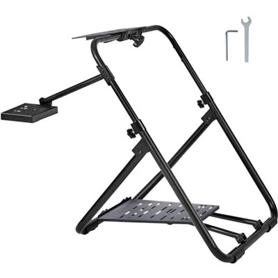 VEVOR Lenkradständer 600–830mm Gamesitz 0°-40° Spielsitz aus Stahlrahmen Rennsimulator für Rennspiele Spielsitz Rennsitz Racing Sitz für Logitech Thrustmaster Fanatec Hori und Mad Catz VEVOR Lenkradständer 600–830mm Gamesitz 0°-40° Spielsitz aus Stahlrahmen Rennsimulator für Rennspiele Spielsitz Rennsitz Racing Sitz für Logitech Thrustmaster Fanatec Hori und Mad Catz