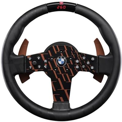 Fanatec Sim Racing CSL Lenkrad BMW – gummierter Griff, LED-Display, RevStripe, Metallschalthebel – PC, PS5, PS4 Fanatec Sim Racing CSL Lenkrad BMW – gummierter Griff, LED-Display, RevStripe, Metallschalthebel – PC, PS5, PS4