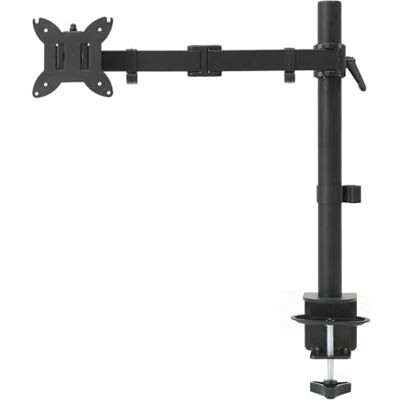 Amazon Basics Verstellbare Tischhalterung für einen Monitor, für Monitore bis zu 32 Zoll (81,3cm/38" Ultrawide) und 10,0kg, Einstellbare Spannung, VESA 75x75/100x100, Schwarz Amazon Basics Verstellbare Tischhalterung für einen Monitor, für Monitore bis zu 32 Zoll (81,3cm/38" Ultrawide) und 10,0kg, Einstellbare Spannung, VESA 75x75/100x100, Schwarz