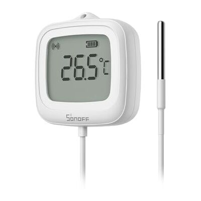 SONOFF SNZB-02LD Zigbee wasserdichter Temperatursensor mit 1,5 m Edelstahlsonde, LCD-Display, -40~115°C Bereich, APP-Überwachung, magnetische Halterung, kompatibel mit Zigbee-Hub SONOFF SNZB-02LD Zigbee wasserdichter Temperatursensor mit 1,5 m Edelstahlsonde, LCD-Display, -40~115°C Bereich, APP-Überwachung, magnetische Halterung, kompatibel mit Zigbee-Hub
