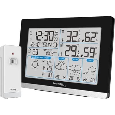 Technoline WD2100 Internetwetterstation Wetterdaten auf dem Display und auf dem Smartphone oder Tablet über die App ''Direkt Wetter'' Technoline WD2100 Internetwetterstation Wetterdaten auf dem Display und auf dem Smartphone oder Tablet über die App ''Direkt Wetter''