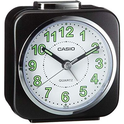Casio Wecker TQ-143S-1EF, Schwarz,8x8cm Casio Wecker TQ-143S-1EF, Schwarz,8x8cm