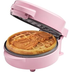 Bestron Mini-Waffeleisen mit Schneemann-Muster, kleiner Waffelmaker mit Antihaftbeschichtung, für Kindergeburtstage, Familienfeiern, Ostern oder Weihnachten, Retro Design, 550 Watt, Farbe: Pink Bestron Mini-Waffeleisen mit Schneemann-Muster, kleiner Waffelmaker mit Antihaftbeschichtung, für Kindergeburtstage, Familienfeiern, Ostern oder Weihnachten, Retro Design, 550 Watt, Farbe: Pink
