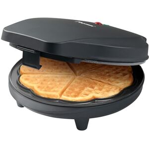 Bestron Waffeleisen für klassische Herzwaffeln, Herzwaffeleisen mit Antihaftberschichtung & Backampel, Waffelmaker aus der Black Label Kollektion, 700 Watt, Farbe: Mattschwarz Bestron Waffeleisen für klassische Herzwaffeln, Herzwaffeleisen mit Antihaftberschichtung & Backampel, Waffelmaker aus der Black Label Kollektion, 700 Watt, Farbe: Mattschwarz