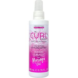 The Curl Company Lockenverstärkendes Styling-spray (200 ml) Professionelle Formel mit pflegenden Curplex- und Moringa-Ölen. Experten für lockere bis krause Locken, Kinks & Wellen. The Curl Company Lockenverstärkendes Styling-spray (200 ml) Professionelle Formel mit pflegenden Curplex- und Moringa-Ölen. Experten für lockere bis krause Locken, Kinks & Wellen.