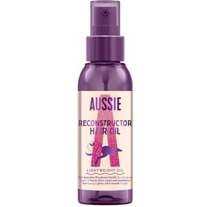Aussie Haaraufbauöl, 100 ml, leichtes Öl, das den Glanz erhöht, repariert und feuchtigkeitsspendend macht das Haar strahlend, weich und glatt. CrueltyFree, fettfreie Formel Aussie Haaraufbauöl, 100 ml, leichtes Öl, das den Glanz erhöht, repariert und feuchtigkeitsspendend macht das Haar strahlend, weich und glatt. CrueltyFree, fettfreie Formel