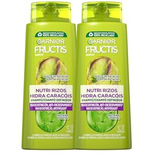 Garnier Fructis Shampoo Nutri Locken für lockiges oder gewelltes Haar, 2 x 700 ml Garnier Fructis Shampoo Nutri Locken für lockiges oder gewelltes Haar, 2 x 700 ml
