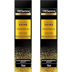 TRESemmé Lamellar Shine Nährendes Haaröl, Für Alle Haartypen, Seidiges und Glänzendes Haar, Verstärkte Haarfasern, Leichte Textur, Nicht Fettend, Mit Lamellar-Technologie, 2x 75 ml TRESemmé Lamellar Shine Nährendes Haaröl, Für Alle Haartypen, Seidiges und Glänzendes Haar, Verstärkte Haarfasern, Leichte Textur, Nicht Fettend, Mit Lamellar-Technologie, 2x 75 ml