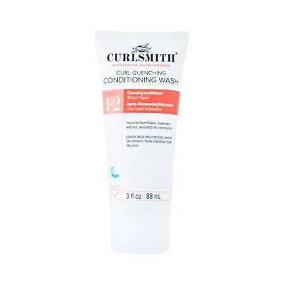 CURLSMITH Curl Quenching Conditioning Wash Cleanser, Sulfatfreier Co-Wash, Für alle Lockentypen, Vegan und tierversuchsfrei (3 oz) CURLSMITH Curl Quenching Conditioning Wash Cleanser, Sulfatfreier Co-Wash, Für alle Lockentypen, Vegan und tierversuchsfrei (3 oz)