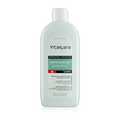 Vitalcare Swiss – Shampoo gegen Haarausfall, für Herren, mit Ginseng-Extrakt und Follicusan Molekülkomplex, 250 ml Vitalcare Swiss – Shampoo gegen Haarausfall, für Herren, mit Ginseng-Extrakt und Follicusan Molekülkomplex, 250 ml