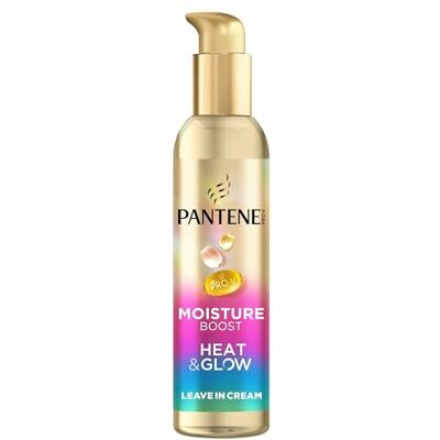 Pantene Pro-V Moisture Boost Heat & Glow Leave-In-Creme 135ml. Schützt vor Luftfeuchtigkeit, Frizz und Hitze. Mit Hitzeaktivierter Pro-V Formel. Anhaltende Weichheit und Glanz Ohne zu Beschweren Pantene Pro-V Moisture Boost Heat & Glow Leave-In-Creme 135ml. Schützt vor Luftfeuchtigkeit, Frizz und Hitze. Mit Hitzeaktivierter Pro-V Formel. Anhaltende Weichheit und Glanz Ohne zu Beschweren