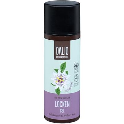 Dalio Locken Gel – für langanhaltend schwungvolle Traumlocken, spendet Feuchtigkeit, Anti-Frizz, Leave-in, mit Bio Passionsblume, Leinsamen und Chiasamen, vegan, 150 ml Dalio Locken Gel – für langanhaltend schwungvolle Traumlocken, spendet Feuchtigkeit, Anti-Frizz, Leave-in, mit Bio Passionsblume, Leinsamen und Chiasamen, vegan, 150 ml