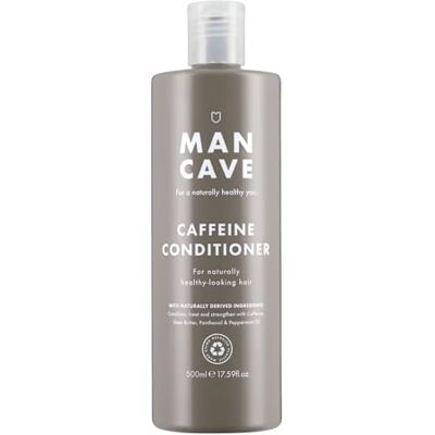 ManCave Koffein Conditioner Herren 500ml XXL Haarspülung Männer für Haarwachstum Mit Sheabutter & Panthenol Anti Haarausfall Sulfatfrei, Vegan Großpackung ManCave Koffein Conditioner Herren 500ml XXL Haarspülung Männer für Haarwachstum Mit Sheabutter & Panthenol Anti Haarausfall Sulfatfrei, Vegan Großpackung