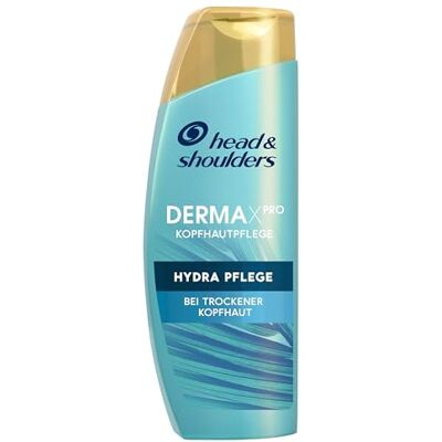 Head & Shoulders DermaXPro Pflegende Feuchtigkeit Anti-Schuppen-Shampoo 250ml mit Kokosöl und Ceramide-Komplex. 72H Feuchtigkeit für Trockene Kopfhaut Head & Shoulders DermaXPro Pflegende Feuchtigkeit Anti-Schuppen-Shampoo 250ml mit Kokosöl und Ceramide-Komplex. 72H Feuchtigkeit für Trockene Kopfhaut