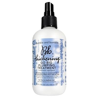 Bumble and bumble . Thickening Go Big Plumping Hair Treatment Spray Verdickungsspray mit Hitzeschutz Für weiches Haar + Definition Glattes bis welliges Haar Bumble and bumble . Thickening Go Big Plumping Hair Treatment Spray Verdickungsspray mit Hitzeschutz Für weiches Haar + Definition Glattes bis welliges Haar