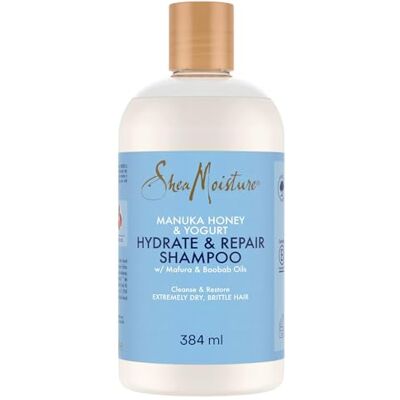 Shea Moisture Manuka Honey & Yoghurt Hydrate + Repair Shampoo 384ml feuchtigkeitsspendendes und reparierendes Haarwaschmittel Shea Moisture Manuka Honey & Yoghurt Hydrate + Repair Shampoo 384ml feuchtigkeitsspendendes und reparierendes Haarwaschmittel