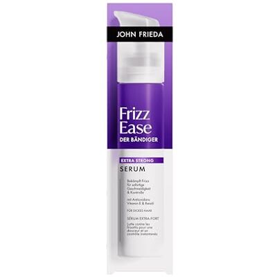 John Frieda Frizz Ease Serum Der Bändiger Extra strong Inhalt: 50ml Für dickes Haar Schützt vor Hitzestyling John Frieda Frizz Ease Serum Der Bändiger Extra strong Inhalt: 50ml Für dickes Haar Schützt vor Hitzestyling