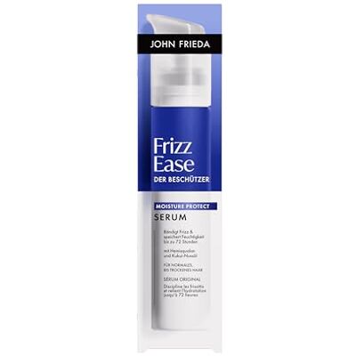John Frieda Frizz Ease Serum Der Beschützer Moisture Protect Inhalt: 50 ml Für normales bis trockenes Haar Bis zu 3 Tage Schutz vor Frizz John Frieda Frizz Ease Serum Der Beschützer Moisture Protect Inhalt: 50 ml Für normales bis trockenes Haar Bis zu 3 Tage Schutz vor Frizz