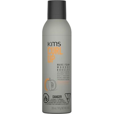 KMS CurlUp Wave Foam – Lockenschaum für flexible Wellen & Locken, Volumen & natürliche Definition – 200 ml KMS CurlUp Wave Foam – Lockenschaum für flexible Wellen & Locken, Volumen & natürliche Definition – 200 ml