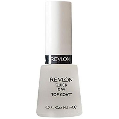 Revlon Quick Dry Überlack, Splitterfeste und langhaftende Formel, Hochglanz-Finish, 14,7 ml. Revlon Quick Dry Überlack, Splitterfeste und langhaftende Formel, Hochglanz-Finish, 14,7 ml.
