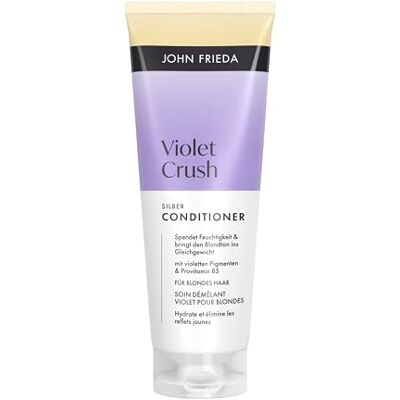 John Frieda Violet Crush Conditioner – Inhalt: 250ml – Haartyp: blond mit Gelbstich (natürlich, coloriert oder gesträhnt) John Frieda Violet Crush Conditioner – Inhalt: 250ml – Haartyp: blond mit Gelbstich (natürlich, coloriert oder gesträhnt)